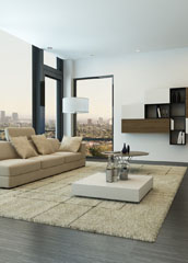residential living room photo